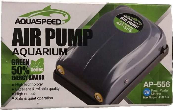 Air pump aquarium 2 OUTPUT ap-556