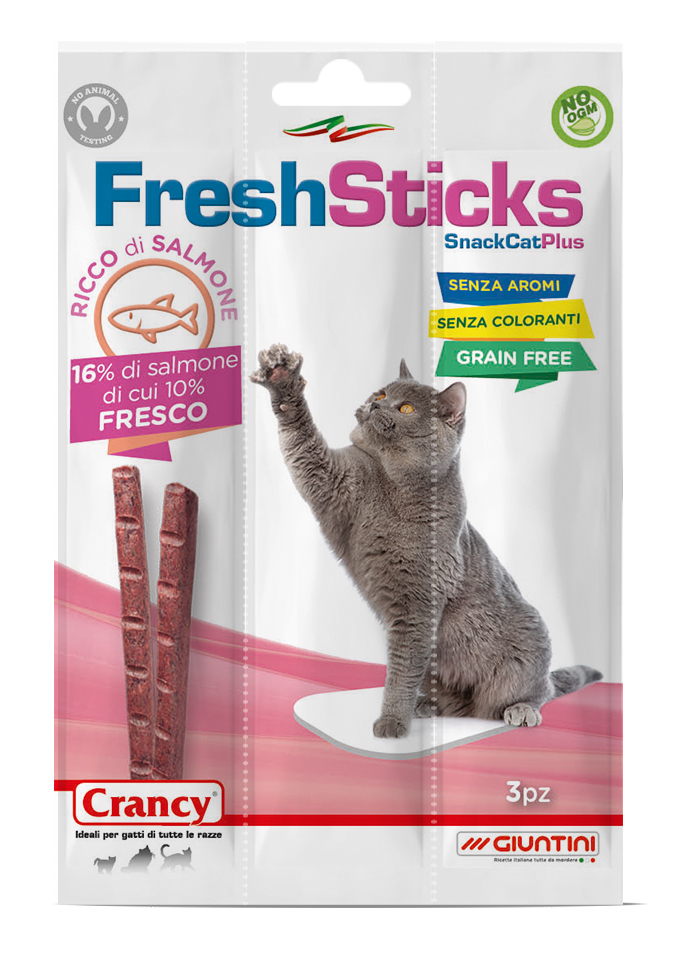 crancy fresh sticks snack for cat 15g 3 pices